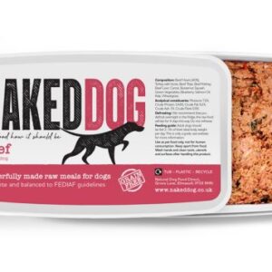 NAKED DOG- Beef Original 2X 500g