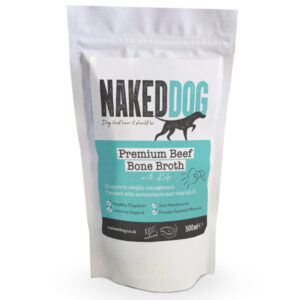 NAKED DOG- Premium Bone Broth Beef with Kelp