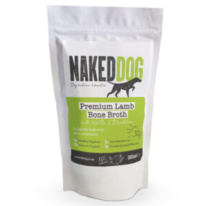 NAKED DOG- Premium Bone Broth Lamb with Nettle & Dandelion